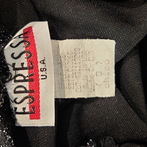 𝅺ESPRESSA Halter Tie Back Sparkle Evening Gown Dress - Picture 6 of 8